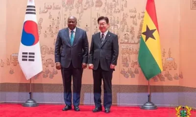 mahama and Lee Jae Myung