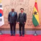 mahama and Lee Jae Myung